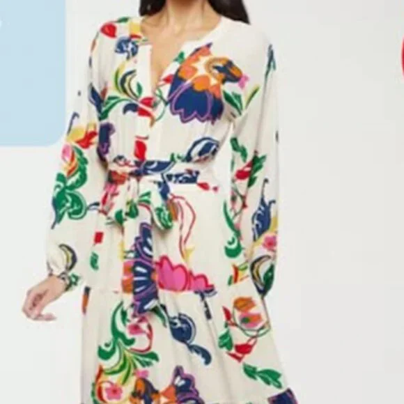 Spring Dress !! 12P 53" Long - Picture 1 of 5